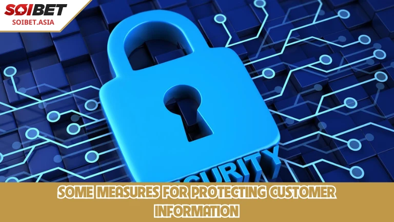 มาตรการบางประการเพื่อรักษาความปลอดภัยของข้อมูลลูกค้า
