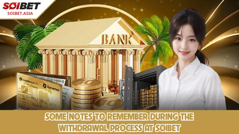 ข้อควรจำบางประการระหว่างขั้นตอนการชำระเงินและการถอนเงินที่ SOIBET