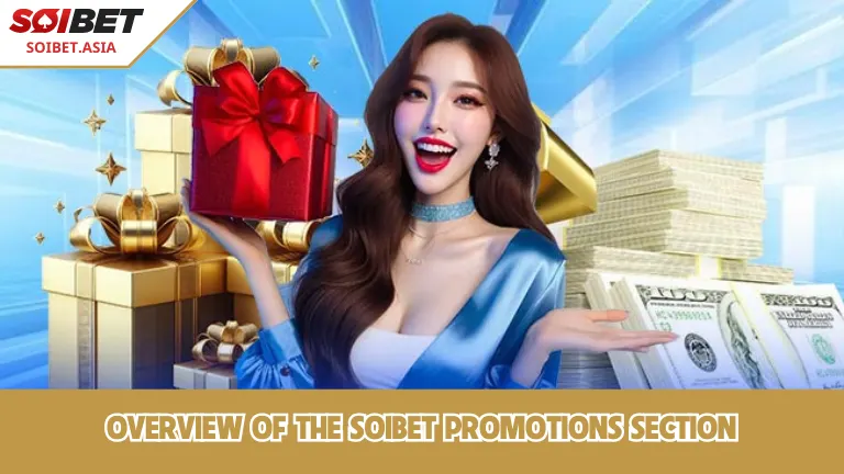 ข้อมูลโดยย่อเกี่ยวกับส่วนโปรโมชั่น SOIBET