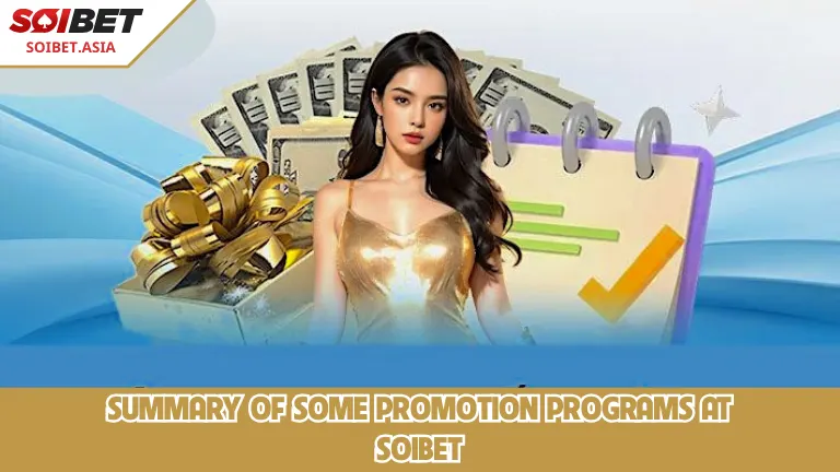 สรุปรายการส่งเสริมการขายบางส่วนในงาน SOIBET