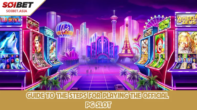 คำแนะนำวิธีการเล่น PG Slot เว็บตรงาร